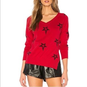 Central Park west stars v-neck sweater
